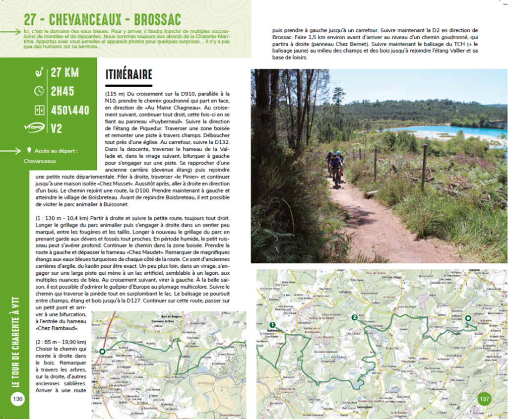 Tour Charente VTT Brossac